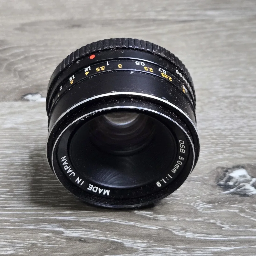 Yashica DSB 50mm f/1.9 Prime Lens for Contax/Yashica Mount #A40368691